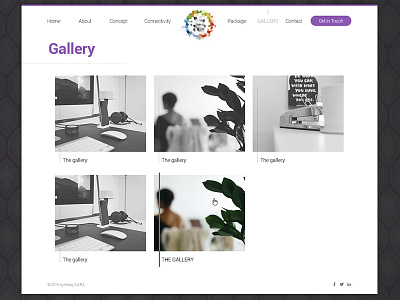 Gallery page catalog clean flat gallery lines minimal portfolio site web web design webdesign website