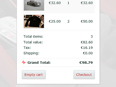 Now with css cart css3 e commerce joomla