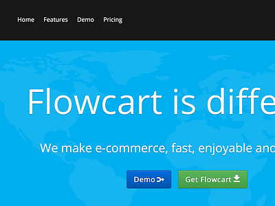 Flowcart css3 e commerce header html5 joomla