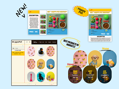 Hello Guys! Here's a Ecommerce website for pet store! adobe branding design figma illustration logo ui ux web website