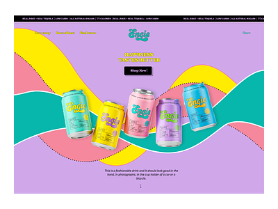 Here's a Hero section for my DailyChallenge. #1 Energy ⚡ Drink adobe branding design figma illustration logo ui ux web website