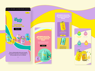 Landing page for new product " Engie" ⚡ adobe branding design figma illustration logo ui ux web website