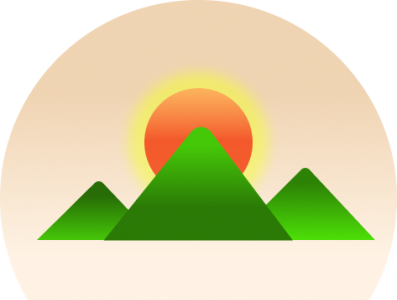 sunrise illustration design figma graphic design illustration logo ui vector