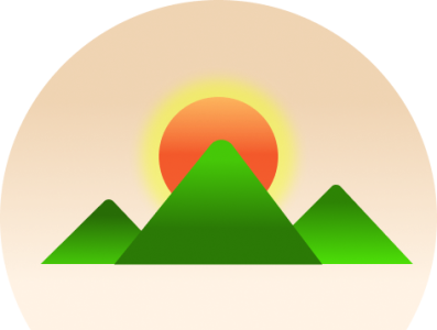 sunrise illustration