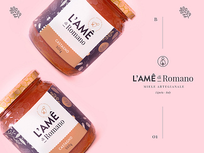 L’Ame Honey — Brand Identity & Packaging brand identity branding logo packaging