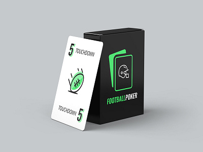 FP deck packaging cards football game logo packaging poker