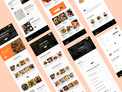 Food Website Design