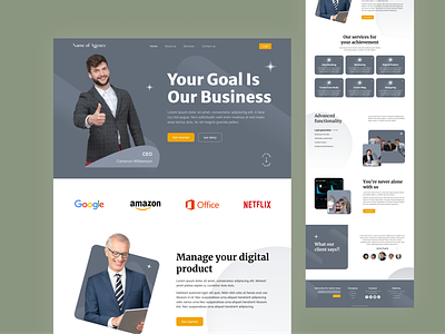 Business Website Landing Page