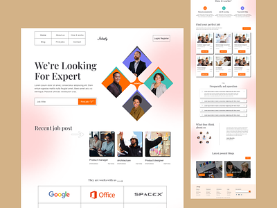 Job Finder Landing Page