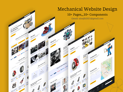 Mechanical Website Design e commerce e commerce landing page e commerce website ecommerce shop ecommerce shop website ecommerce website design home page design landing page design mechanical landing page mechanical parts website mechanical website design product design ui ui design ui kit uiux design ux ux design website design