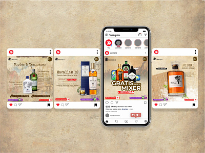 Feed Banners alkohol benner bisnis feed instagram