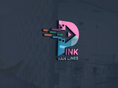 Logo Pink Van Lines art