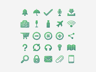 Geometric Polygonal 2 airplane download geometric gradient green icon iconfinder icons mail polygonal smartphone tick