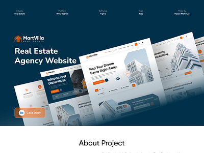 Real Estate Website Design graphic design landing page real estate ui ui website