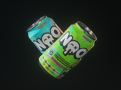 NOOB ENERGY 3d 3d artist branding cinema 4d octane product