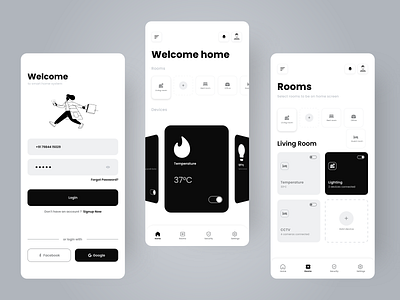 Smart Home App Design