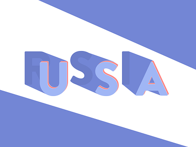 Shady Politics america graphic politics russia shadow type typography united states usa