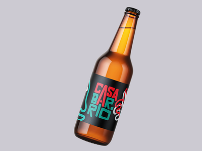 bottle label design