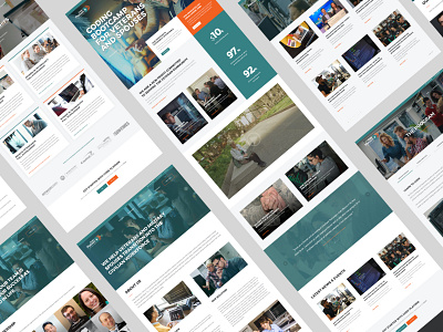 Website Design for Code Platoon web pages website website concept website design