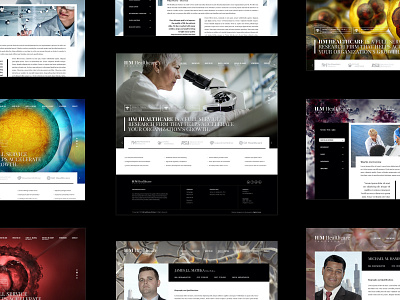 Web Design for HM Healthcare Partners