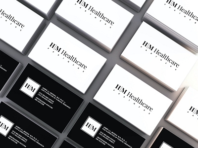 Business Card Design for HM Healthcare Partners