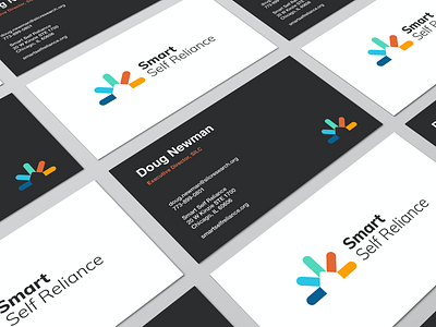 Business Card Design for Smart Self Reliance business card business card design print