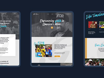 Website Design for the G-Unity Foundation