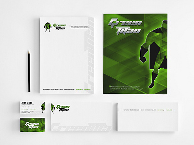 Stationery Print Collateral for Green Titan Pest Control