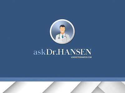 Latest branding work for Dr. Mike Hansen brand branding doctor logo typography