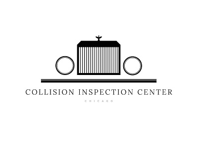 Brand for the Collision Inspection Center (v1.1) autobody autobodyshop brand brand identity branding car collision logo rolls royce