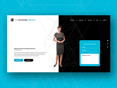 Brand and Homepage Design for The Accounting Collective