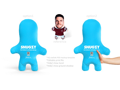 Snugzy Mini Me Doll PSD mockup template 3d 3d modeling 3d rendering 3ds max corona render mockup photoshop mockups