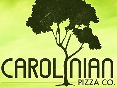 Carolinian Pizza Co. branding illustration illustrator logo
