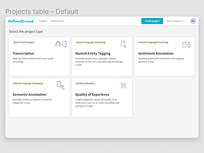 Portal for speech and language job configuration copy ia ui ux