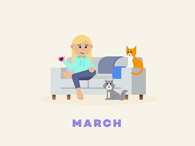 March → Wine Time