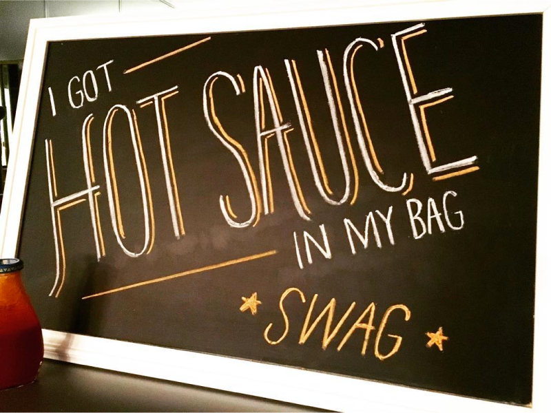 HOT SAUCE IN MY BAG by Mallory Haack on Dribbble