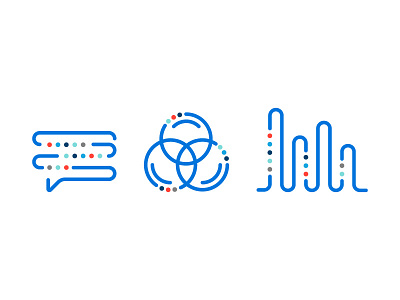 Pandera Labs Iconography agency data graph icon design iconography icons illustration