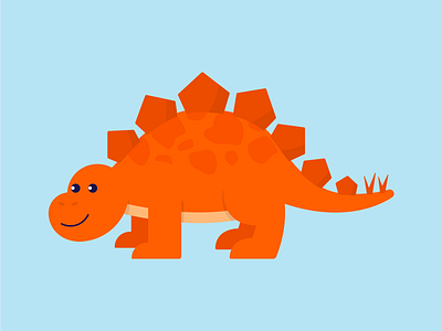 Stegosaurus design dino dinosaur illustration stegosaurus