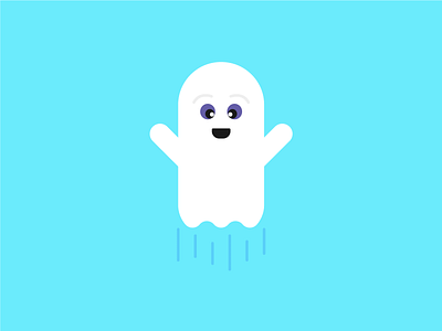 Boo! 👻 boo design fall ghost ghoul halloween icon iconography illustration spooky