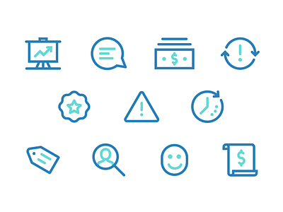 Business Icons business design icon iconography icons illustration tech ui vector