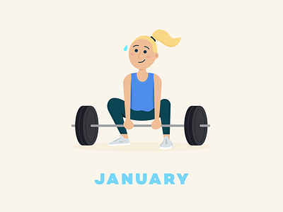 January → CrossFit