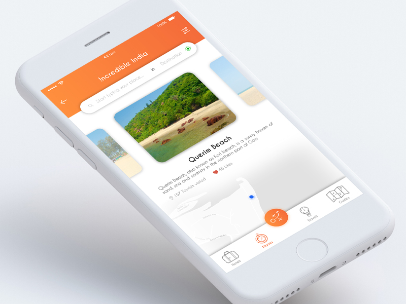 Incredible India App by Rakesh on Dribbble