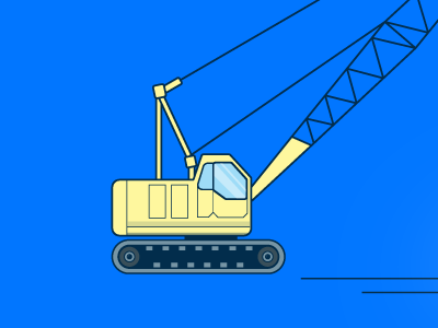 Building Drift building construction crane