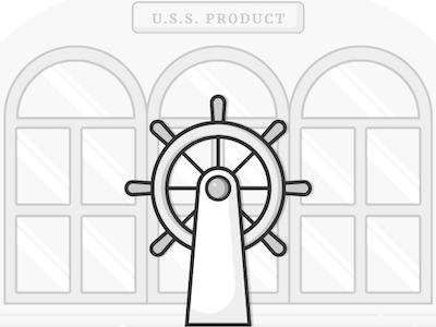 U.S.S. Product product management ships wheel