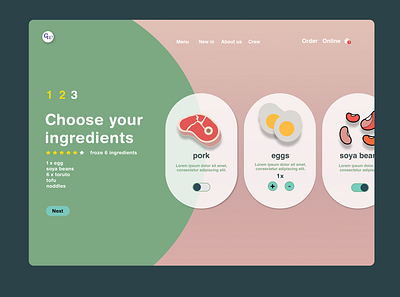 food website (screen-1)