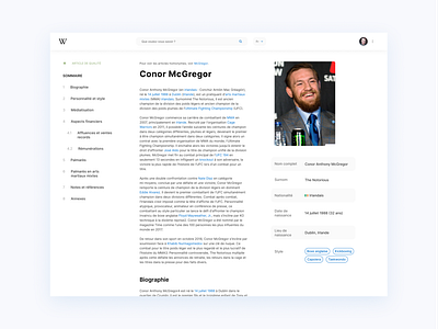 Wikipedia redesign concept