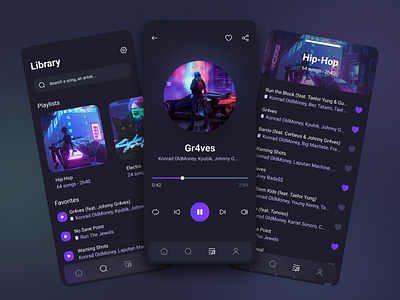 Music Player App - DailyUI 009