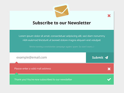Newsletter Subscription Form Mockup form free freebie mockup newsletter psd subscribe
