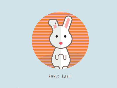 The Cute Bunny Rabbit Vector bunny free freebie image rabbit vector