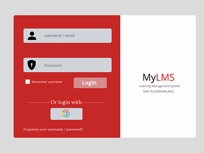 MyLMS redesign